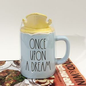 Rae Dunn Disney Sleeping Beauty Aurora ONCE UPON A DREAM Crown Mug NEW